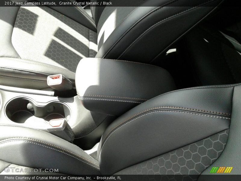 Granite Crystal Metallic / Black 2017 Jeep Compass Latitude