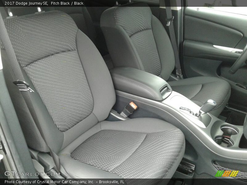 Pitch Black / Black 2017 Dodge Journey SE
