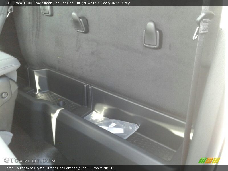 Bright White / Black/Diesel Gray 2017 Ram 1500 Tradesman Regular Cab