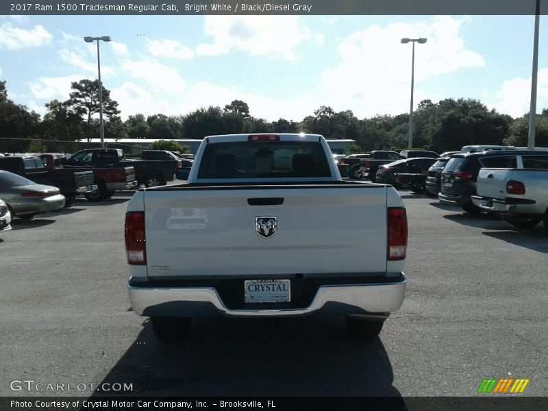 Bright White / Black/Diesel Gray 2017 Ram 1500 Tradesman Regular Cab