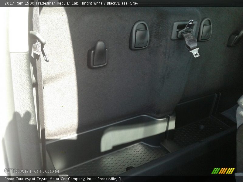 Bright White / Black/Diesel Gray 2017 Ram 1500 Tradesman Regular Cab