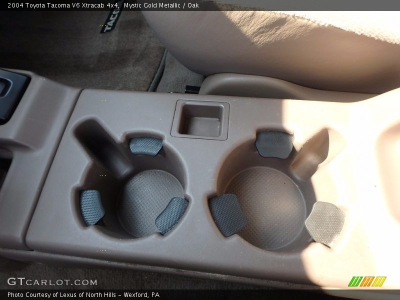 Mystic Gold Metallic / Oak 2004 Toyota Tacoma V6 Xtracab 4x4