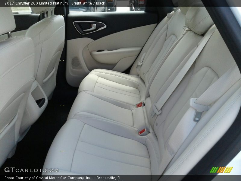 Rear Seat of 2017 200 Limited Platinum