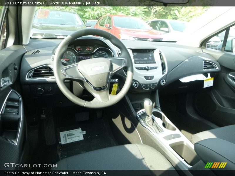 Arctic Blue Metallic / Jet Black 2018 Chevrolet Cruze LS