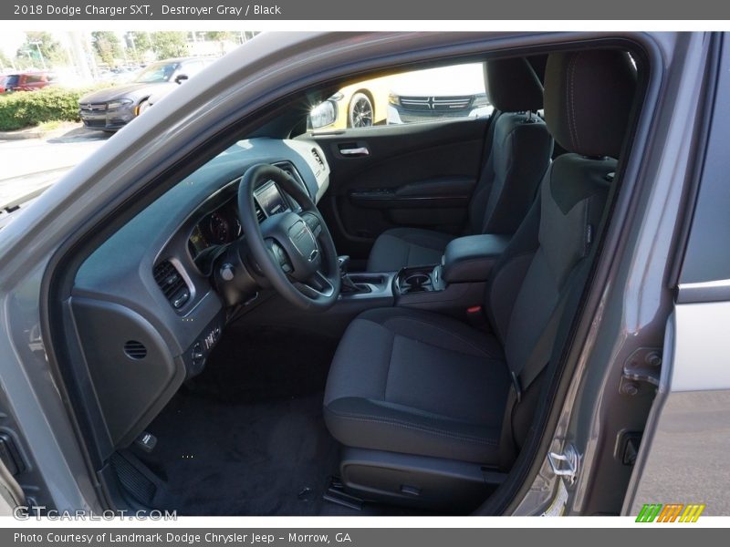 Destroyer Gray / Black 2018 Dodge Charger SXT