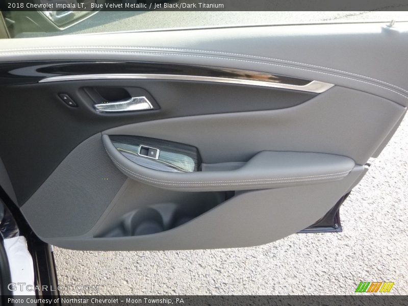 Blue Velvet Metallic / Jet Black/Dark Titanium 2018 Chevrolet Impala LT