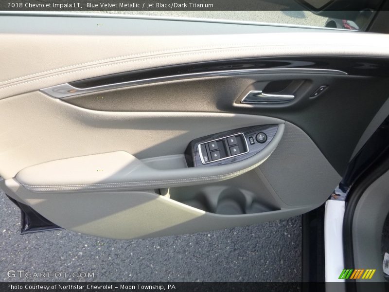 Blue Velvet Metallic / Jet Black/Dark Titanium 2018 Chevrolet Impala LT