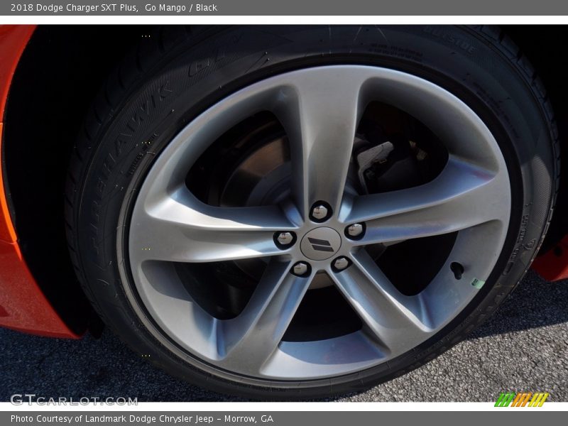 Go Mango / Black 2018 Dodge Charger SXT Plus
