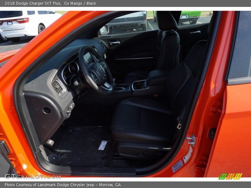 Go Mango / Black 2018 Dodge Charger SXT Plus