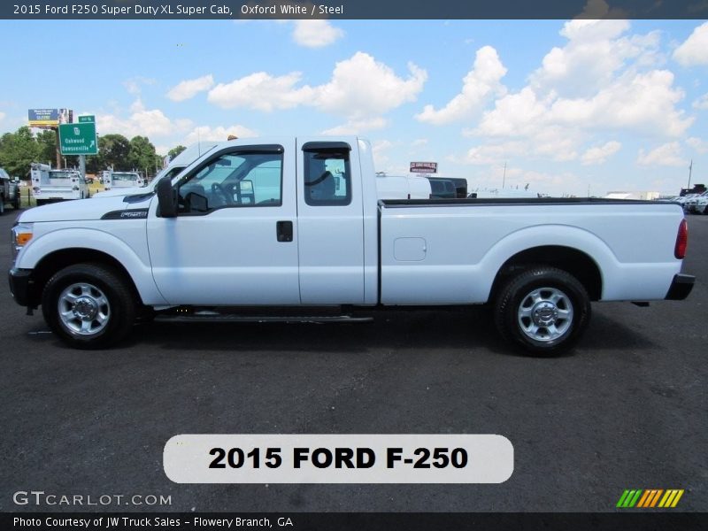 Oxford White / Steel 2015 Ford F250 Super Duty XL Super Cab