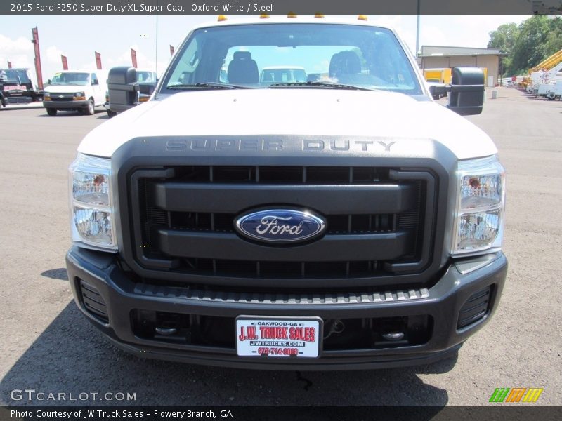 Oxford White / Steel 2015 Ford F250 Super Duty XL Super Cab