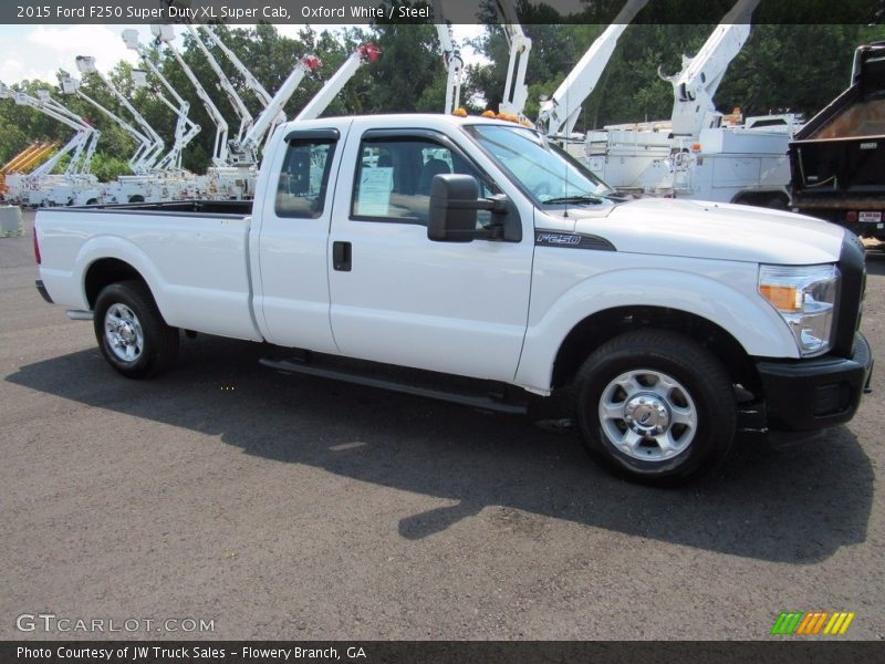 Oxford White / Steel 2015 Ford F250 Super Duty XL Super Cab