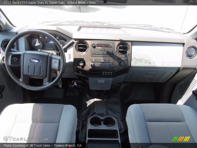 Oxford White / Steel 2015 Ford F250 Super Duty XL Super Cab