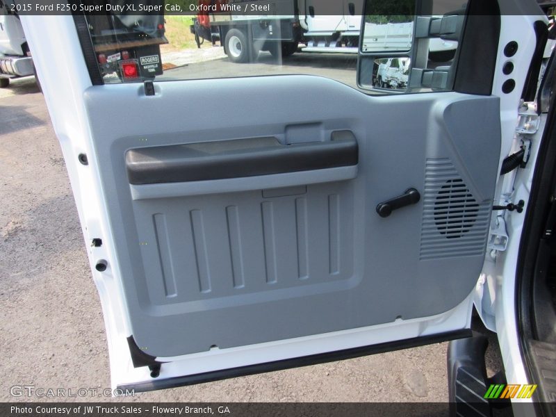 Oxford White / Steel 2015 Ford F250 Super Duty XL Super Cab