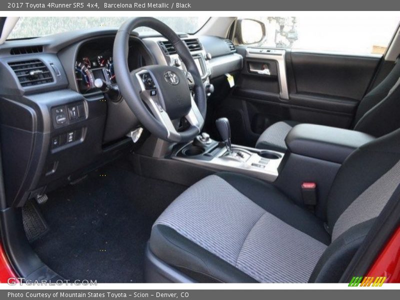 Barcelona Red Metallic / Black 2017 Toyota 4Runner SR5 4x4