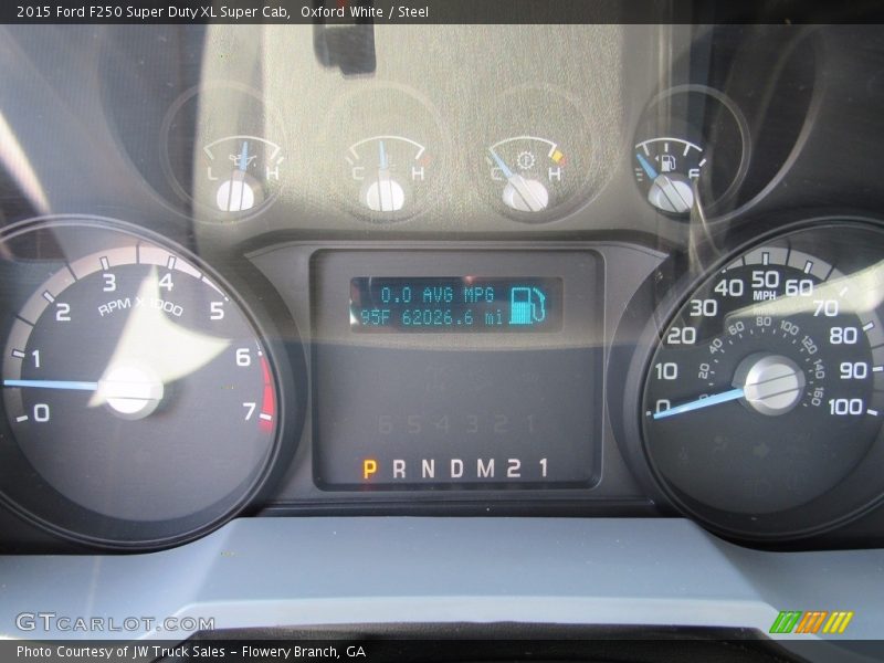 Oxford White / Steel 2015 Ford F250 Super Duty XL Super Cab