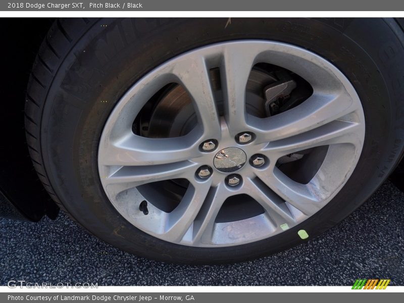 Pitch Black / Black 2018 Dodge Charger SXT