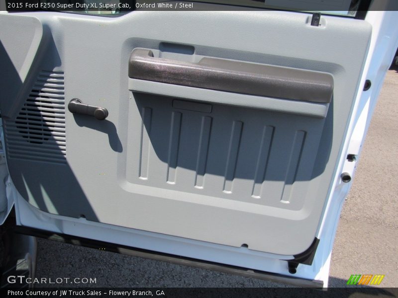 Oxford White / Steel 2015 Ford F250 Super Duty XL Super Cab