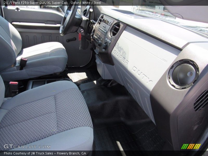 Oxford White / Steel 2015 Ford F250 Super Duty XL Super Cab