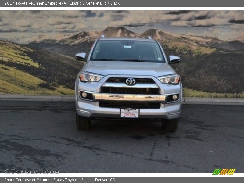 Classic Silver Metallic / Black 2017 Toyota 4Runner Limited 4x4