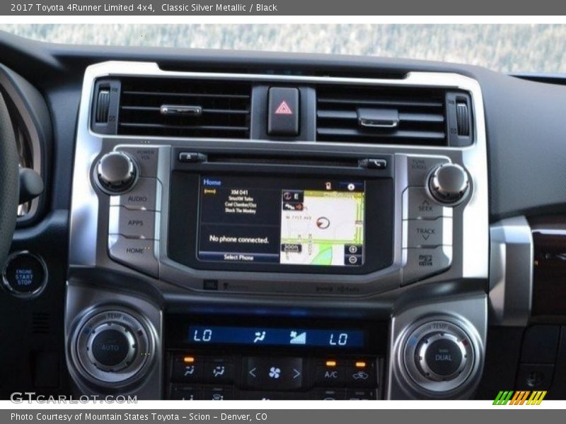 Classic Silver Metallic / Black 2017 Toyota 4Runner Limited 4x4