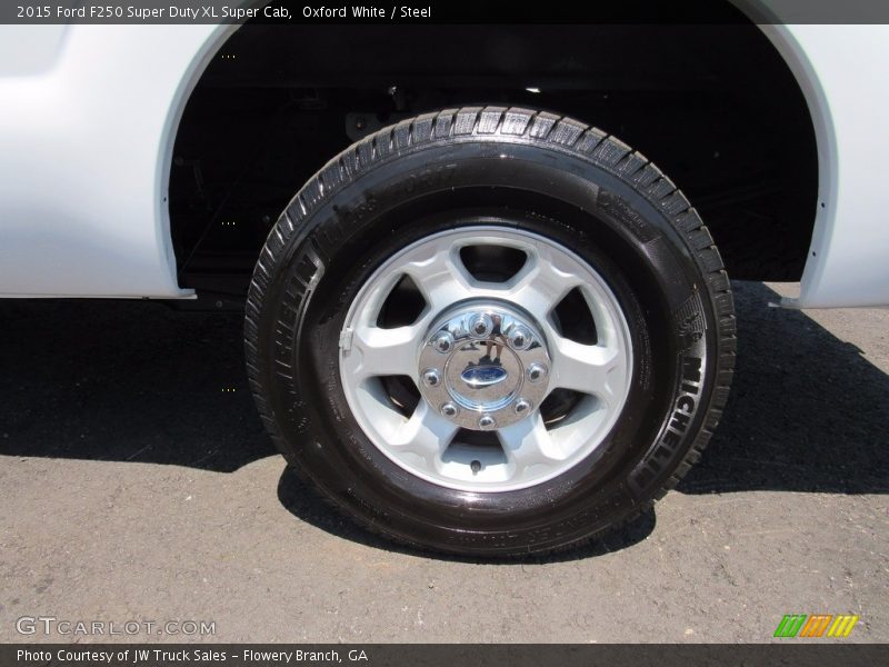 Oxford White / Steel 2015 Ford F250 Super Duty XL Super Cab