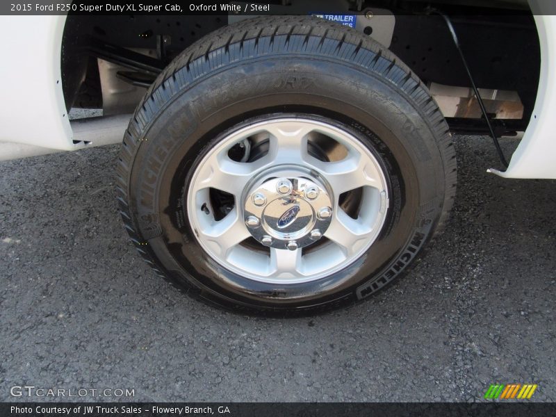 Oxford White / Steel 2015 Ford F250 Super Duty XL Super Cab