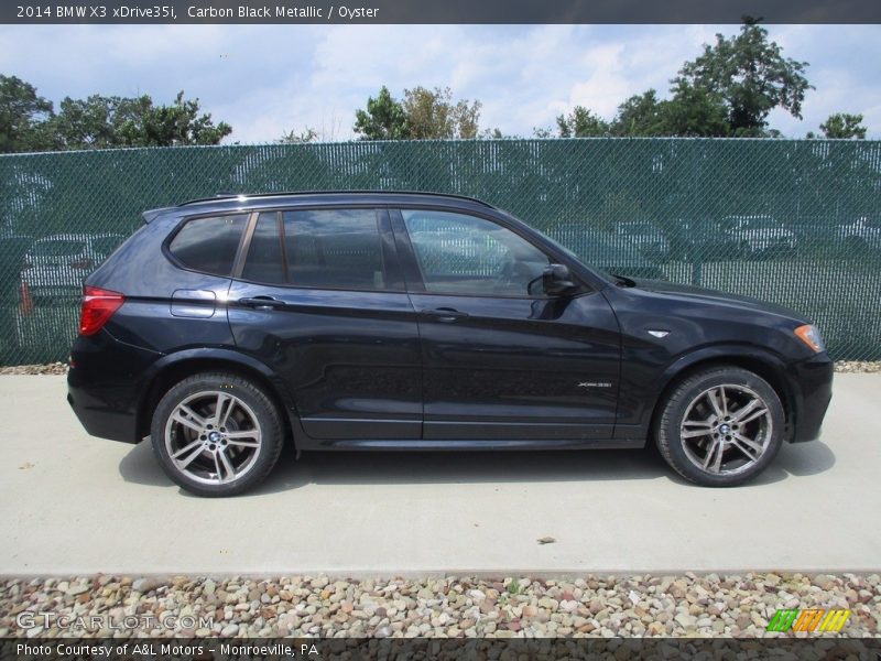 Carbon Black Metallic / Oyster 2014 BMW X3 xDrive35i