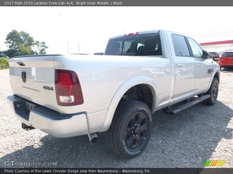 Bright Silver Metallic / Black 2017 Ram 2500 Laramie Crew Cab 4x4