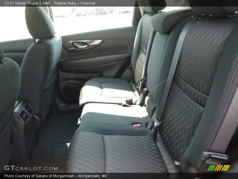 Palatial Ruby / Charcoal 2017 Nissan Rogue S AWD