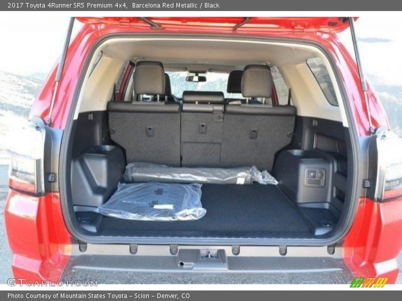 Barcelona Red Metallic / Black 2017 Toyota 4Runner SR5 Premium 4x4