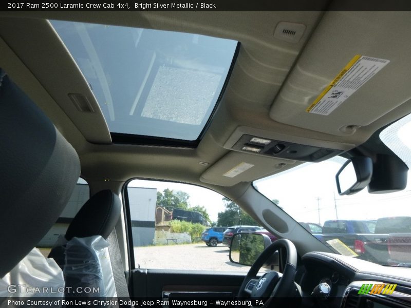 Bright Silver Metallic / Black 2017 Ram 2500 Laramie Crew Cab 4x4