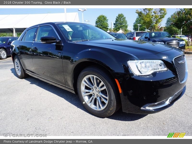 Gloss Black / Black 2018 Chrysler 300 Touring