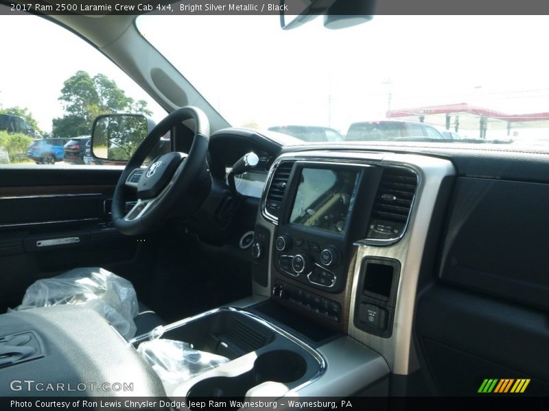 Bright Silver Metallic / Black 2017 Ram 2500 Laramie Crew Cab 4x4