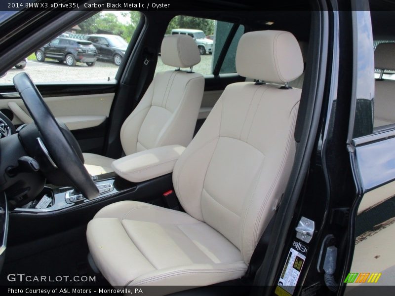 Carbon Black Metallic / Oyster 2014 BMW X3 xDrive35i