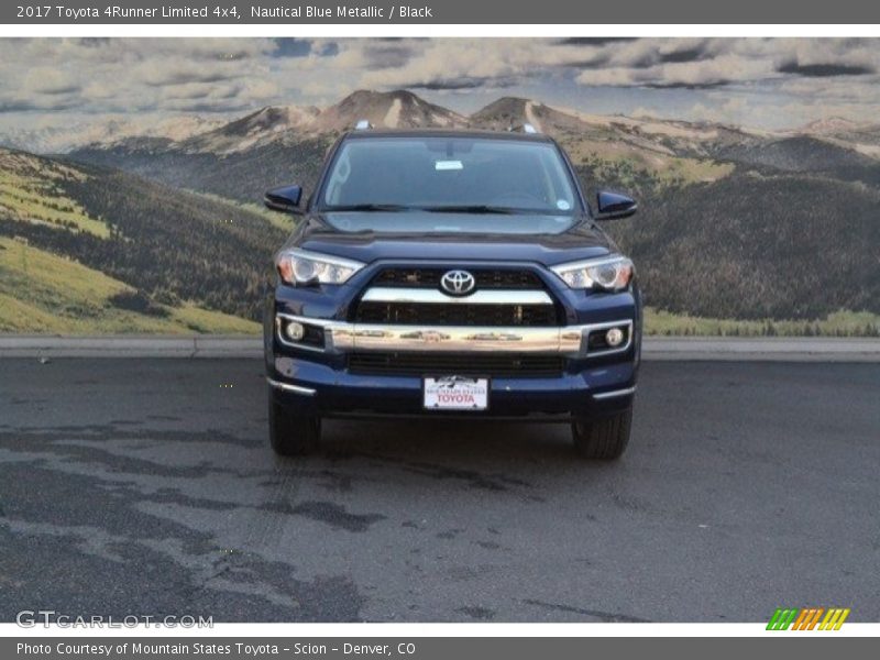 Nautical Blue Metallic / Black 2017 Toyota 4Runner Limited 4x4