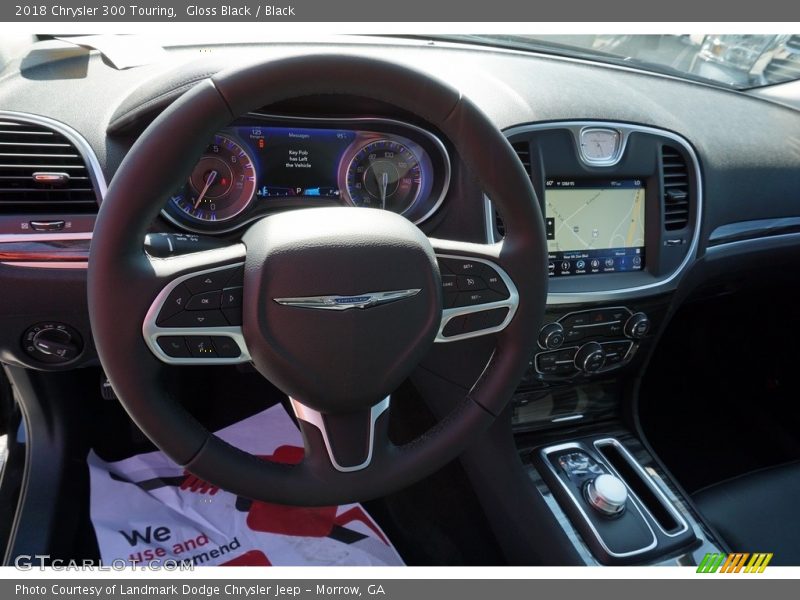 Gloss Black / Black 2018 Chrysler 300 Touring