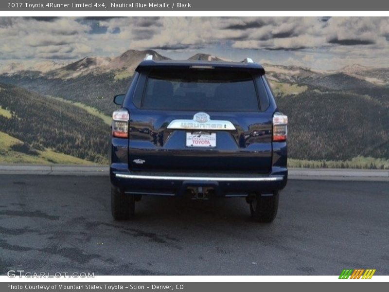 Nautical Blue Metallic / Black 2017 Toyota 4Runner Limited 4x4
