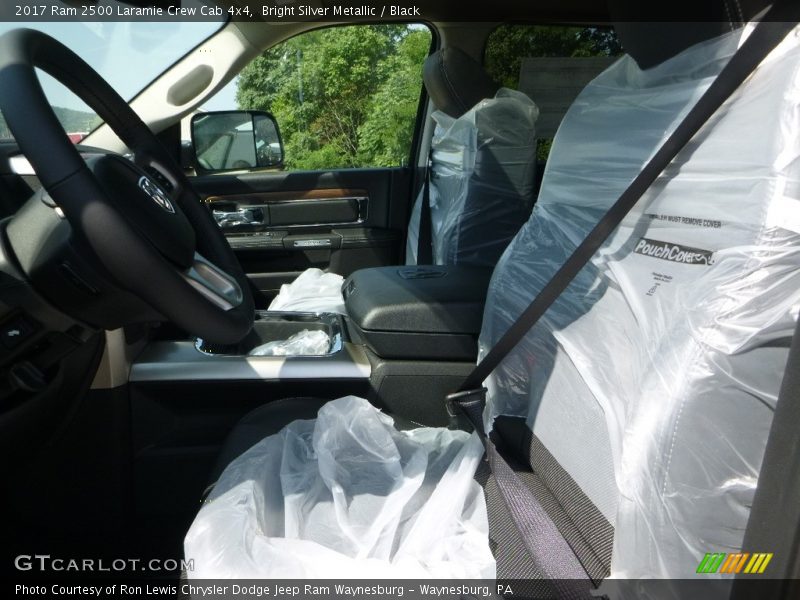 Bright Silver Metallic / Black 2017 Ram 2500 Laramie Crew Cab 4x4
