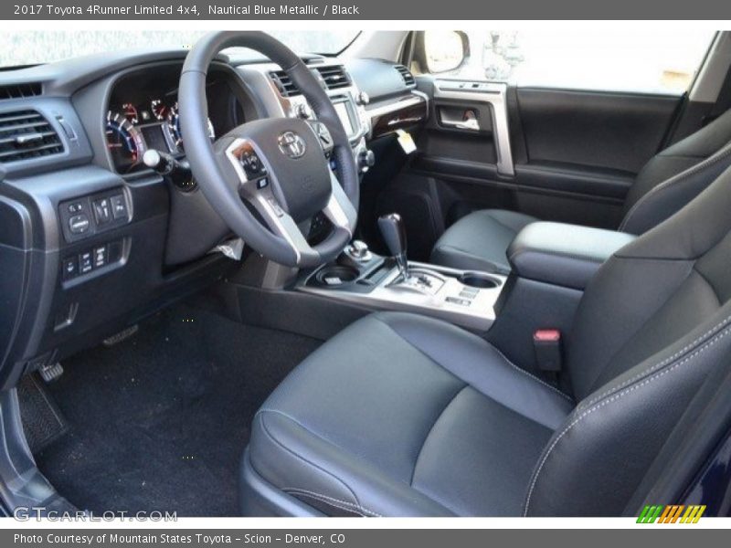 Nautical Blue Metallic / Black 2017 Toyota 4Runner Limited 4x4