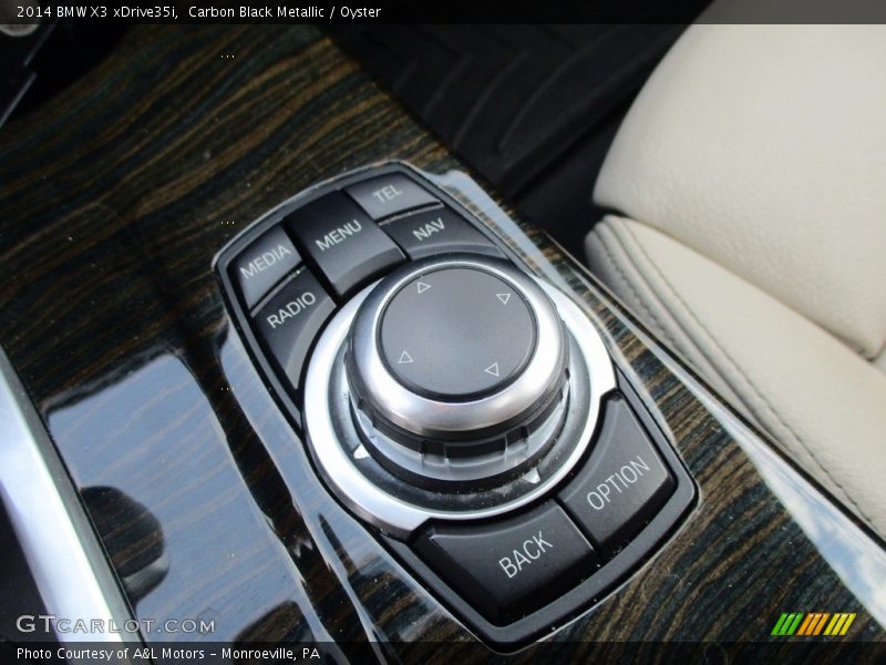 Carbon Black Metallic / Oyster 2014 BMW X3 xDrive35i