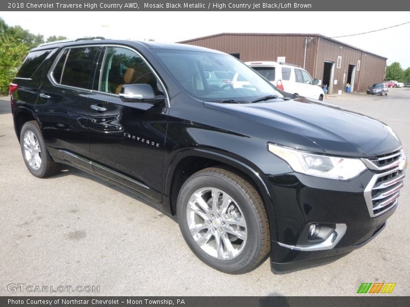 Front 3/4 View of 2018 Traverse High Country AWD