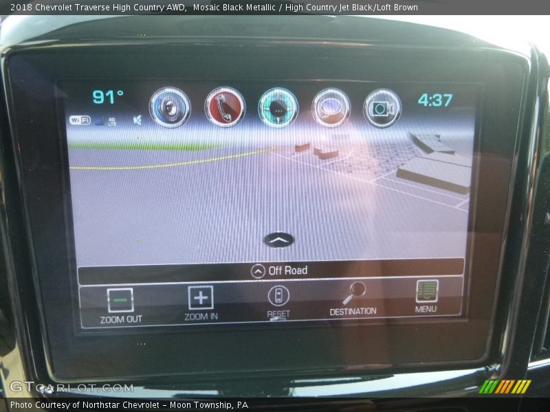 Mosaic Black Metallic / High Country Jet Black/Loft Brown 2018 Chevrolet Traverse High Country AWD