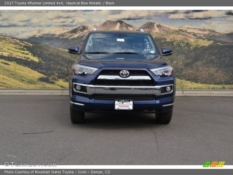 Nautical Blue Metallic / Black 2017 Toyota 4Runner Limited 4x4