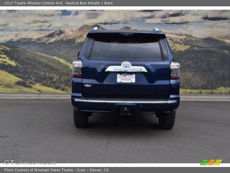 Nautical Blue Metallic / Black 2017 Toyota 4Runner Limited 4x4