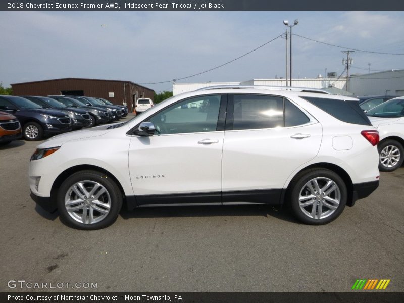 Iridescent Pearl Tricoat / Jet Black 2018 Chevrolet Equinox Premier AWD
