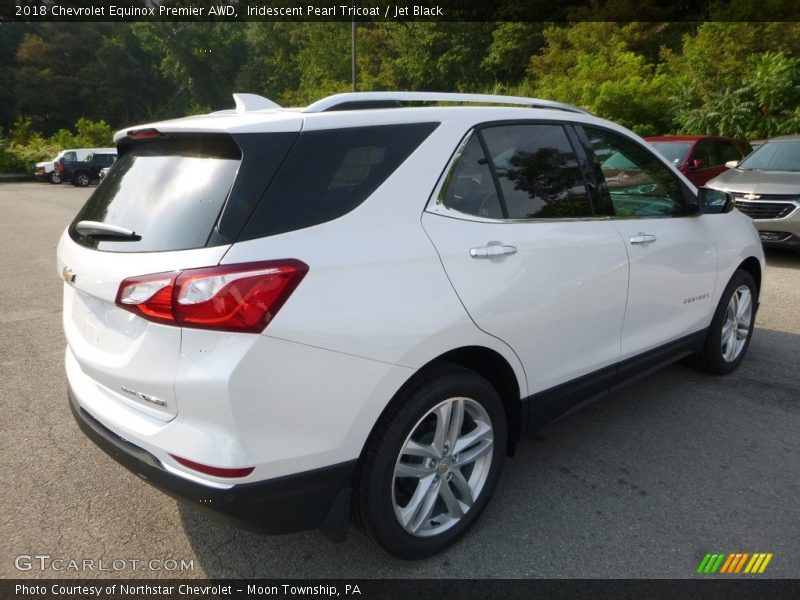 Iridescent Pearl Tricoat / Jet Black 2018 Chevrolet Equinox Premier AWD