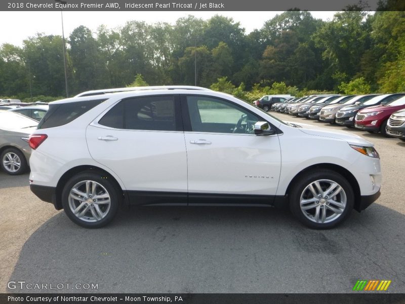 Iridescent Pearl Tricoat / Jet Black 2018 Chevrolet Equinox Premier AWD