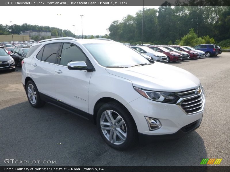Iridescent Pearl Tricoat / Jet Black 2018 Chevrolet Equinox Premier AWD