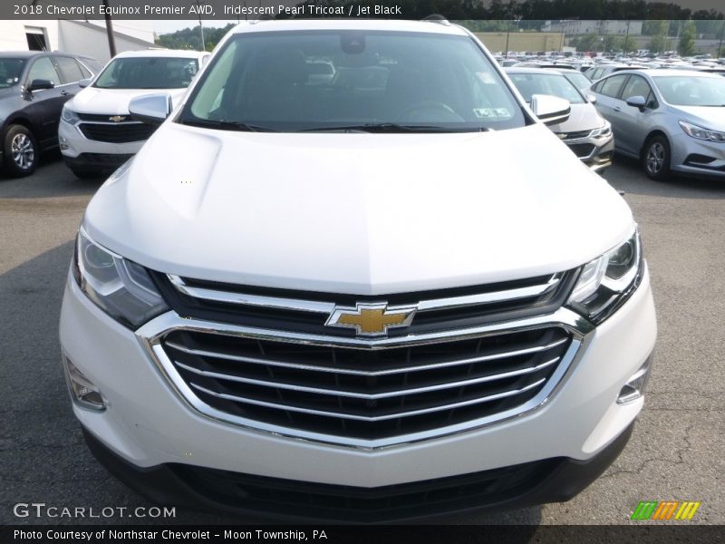 Iridescent Pearl Tricoat / Jet Black 2018 Chevrolet Equinox Premier AWD